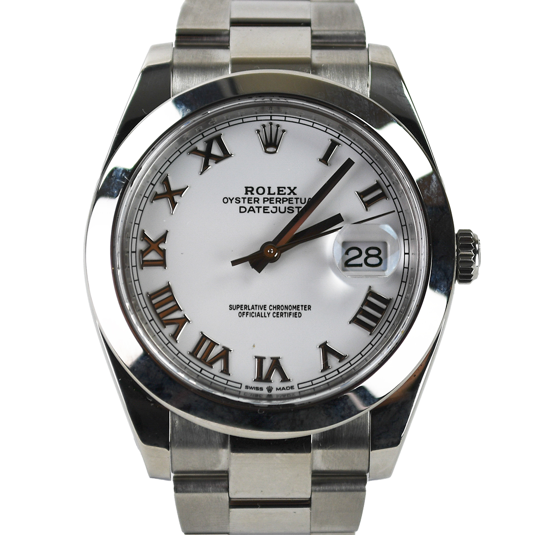 Rolex Datejust White Dial