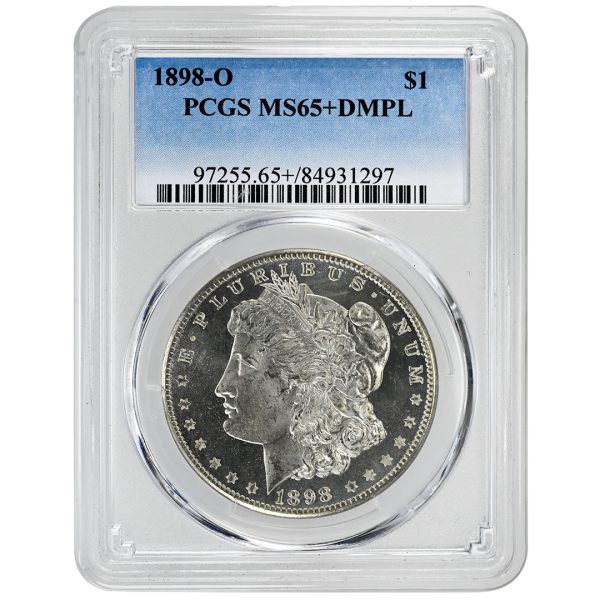 1898-O $1 Morgan Dollar PCGS MS65+DMPL