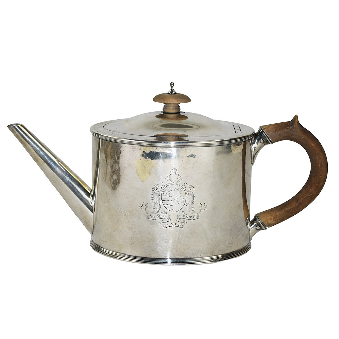 A Robert Sharp Sterling Silver Teapot
