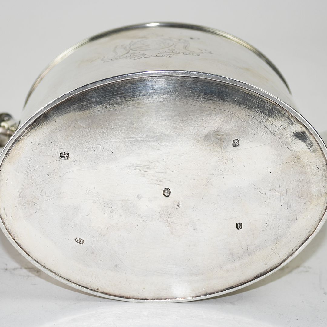 A Robert Sharp Sterling Silver Teapot 20.78ozt - Image 7