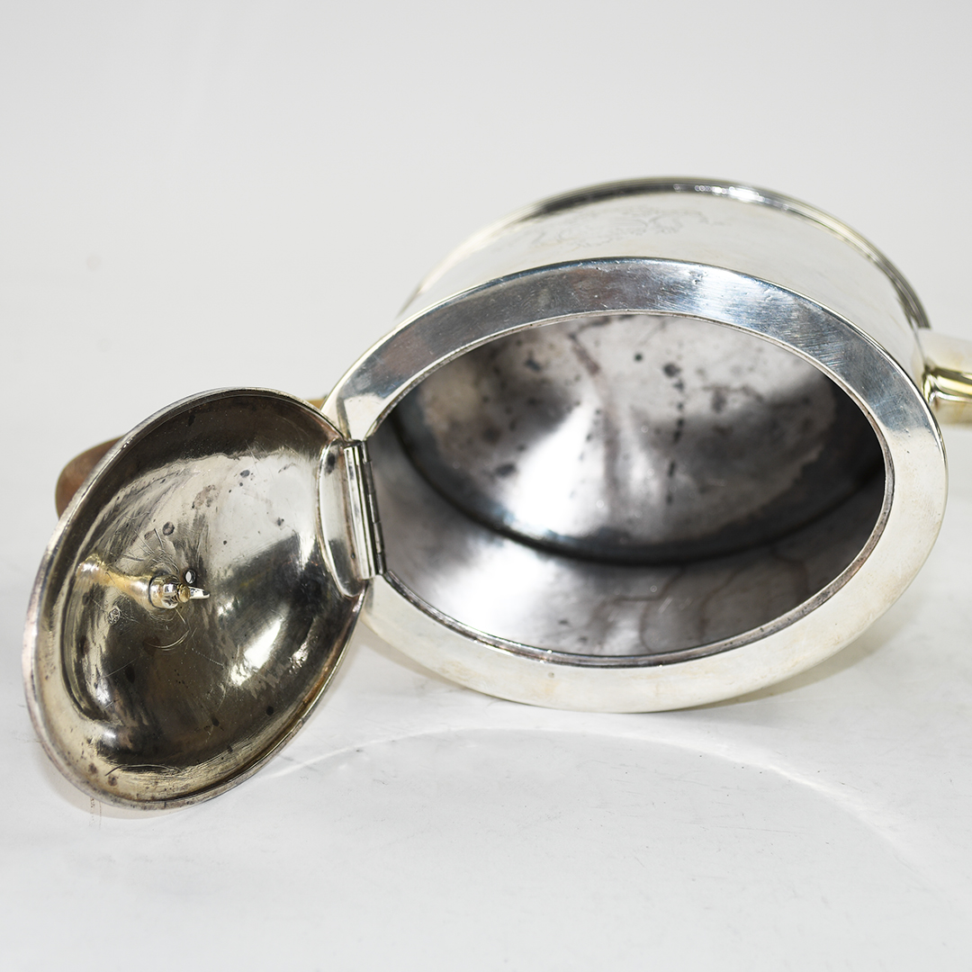 A Robert Sharp Sterling Silver Teapot 20.78ozt - Image 9