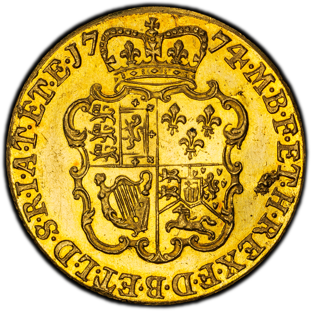 1774 Guinea PCGS PR65 Rare Coin George III
