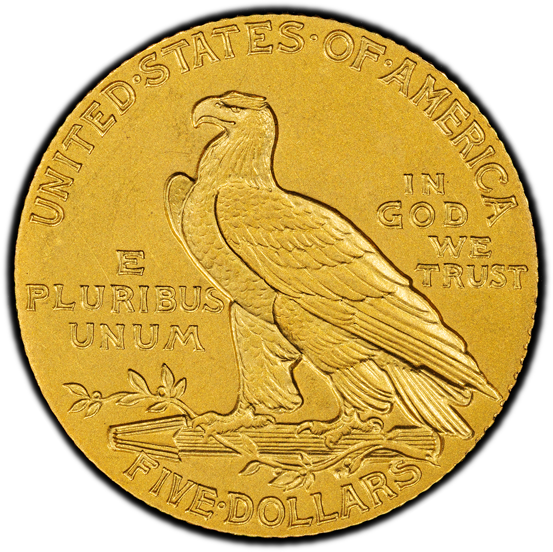 1912 $5 Indian Rare Coin PCGS PR65+ CACĀ