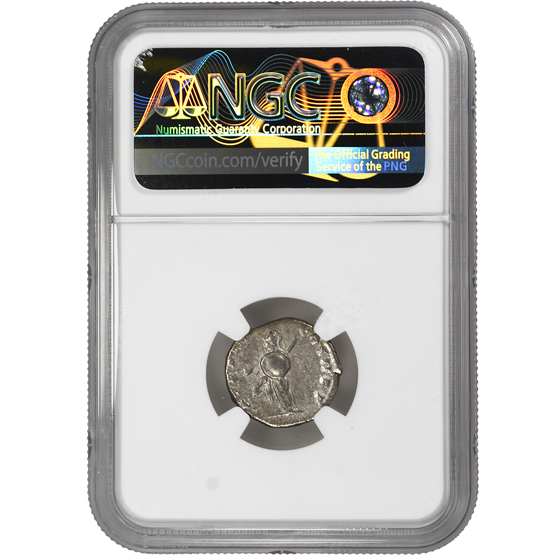 Sept. Severus, AD 193-211 ROMAN EMPIRE AR Denarius NGC Ch VF - Image 2