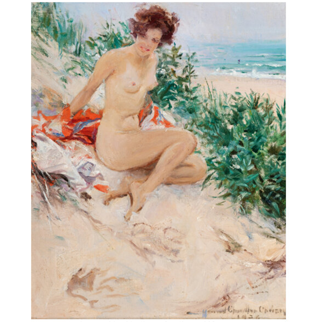 Howard Chandler Christy – The Stolen Swim (1936)