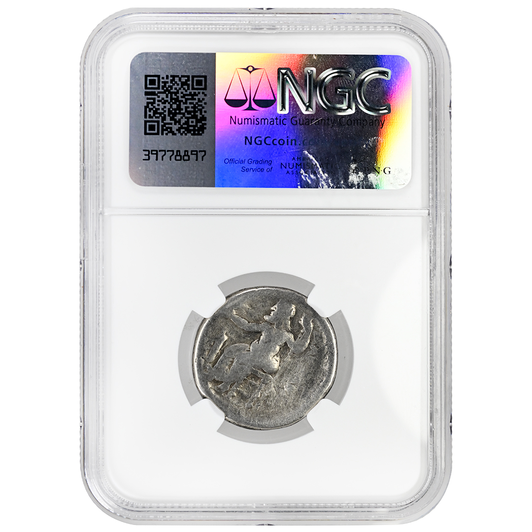 Alexander III, 336-323 BC KINGDOM OF MACEDON AR Tetradrachm, NGC G