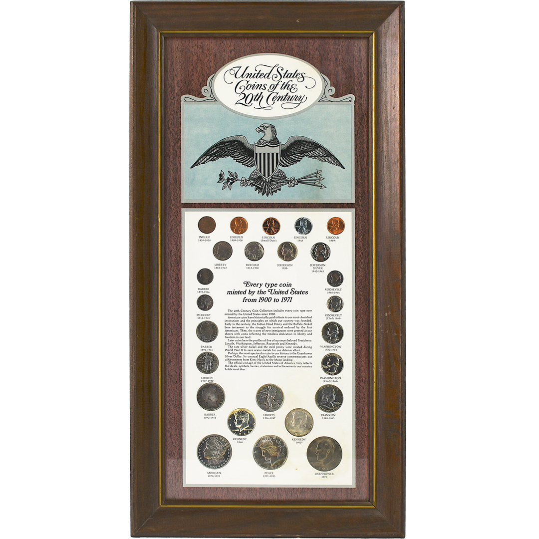 United States Coin of the 20th Century Type Coin Set - 25 Coins