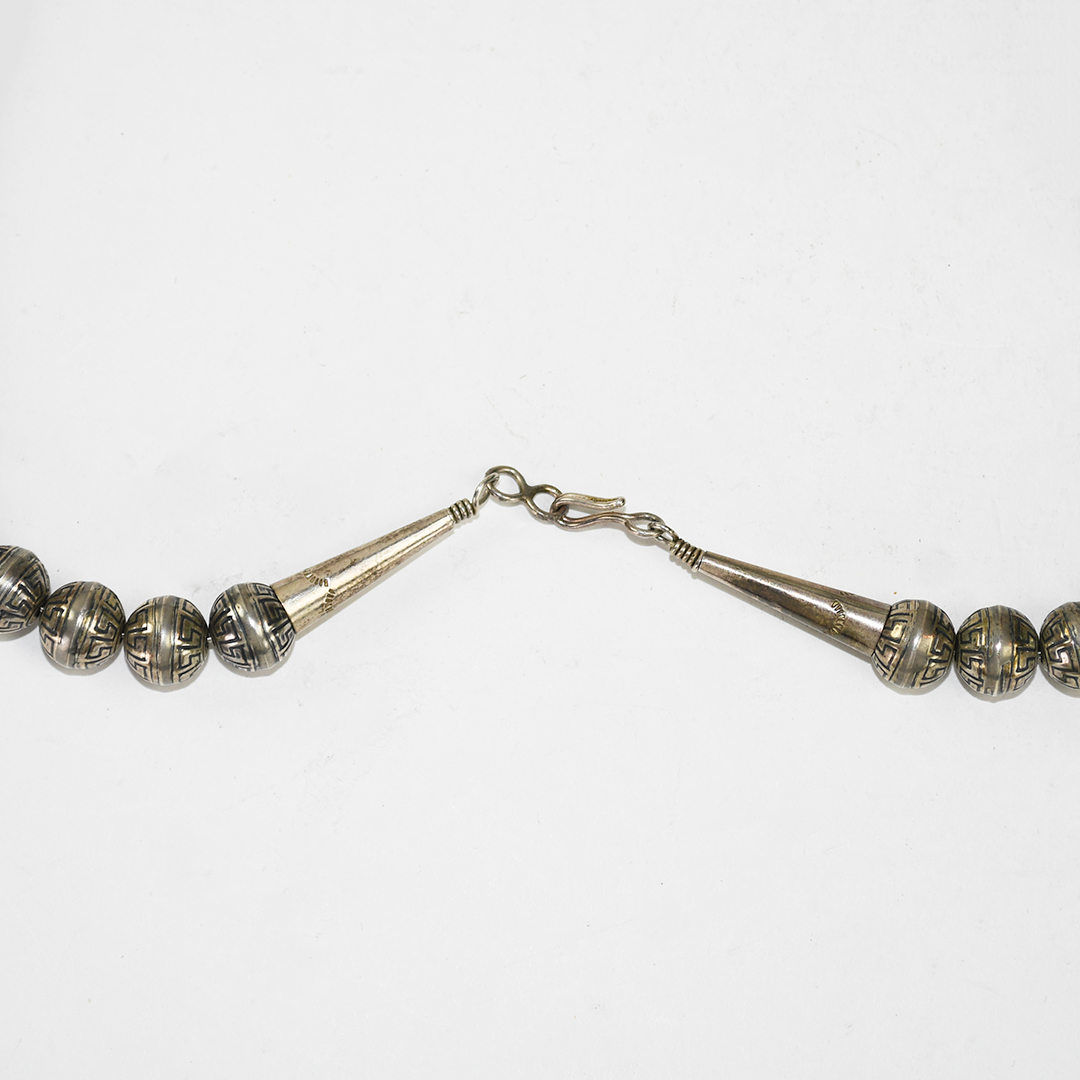 Native American Sterling Silver Multi-Stone Necklace - Image 5