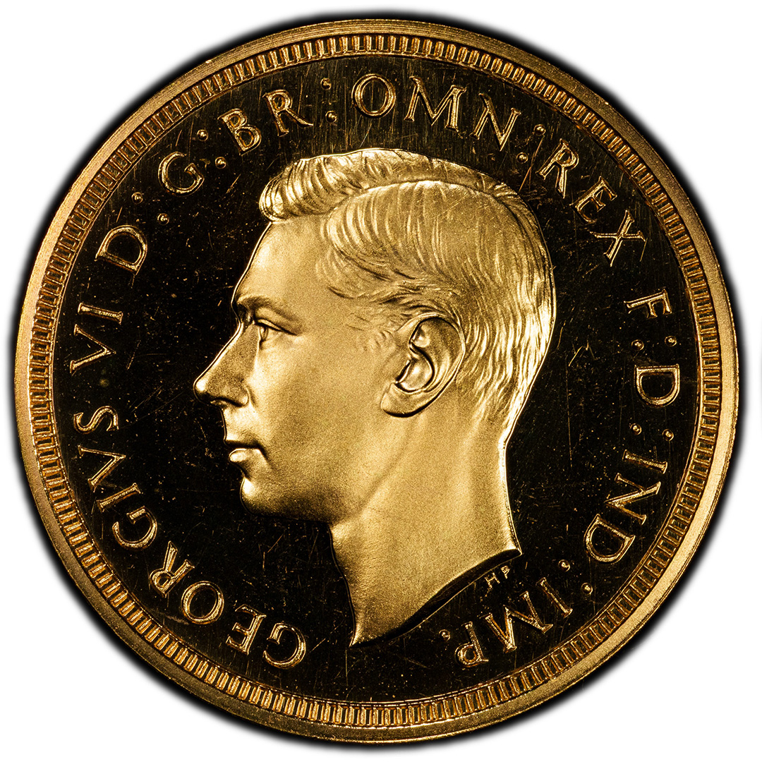 1937 Sovereign, PCGS PR66CAM George VI