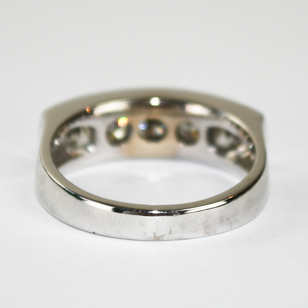 14K White Gold Diamond Ring 1.50ct - Image 4