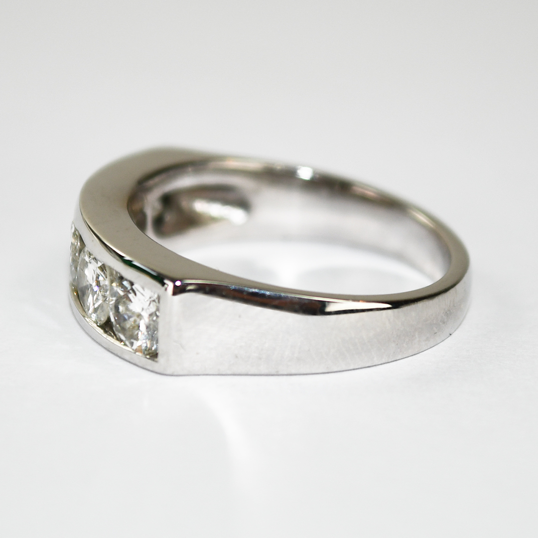 14K White Gold Diamond Ring 1.50ct - Image 5