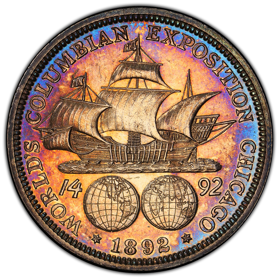1892 50C Columbian Silver Commemorative PCGS PR61 - Tangible Investments