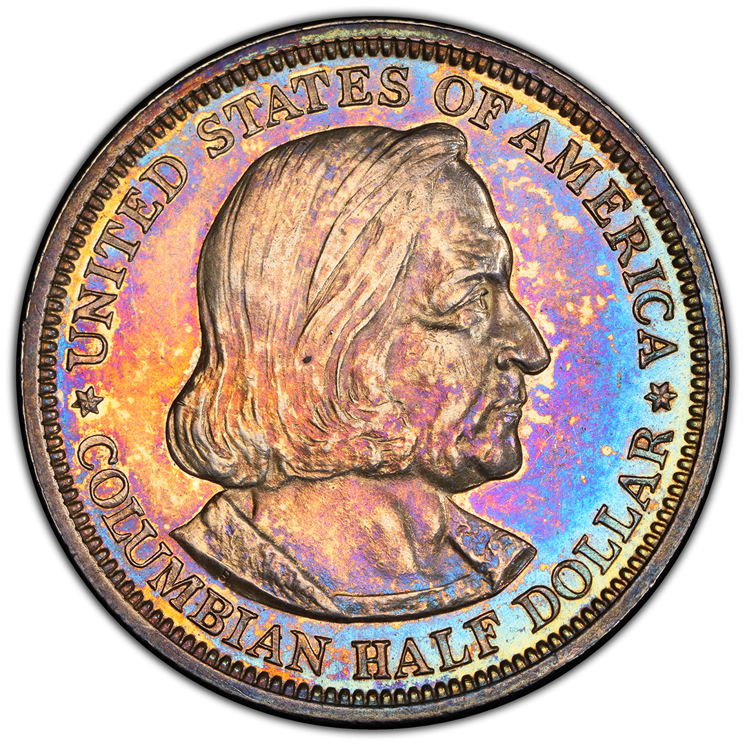 1892 50C Columbian Silver Commemorative PCGS PR61 - Tangible Investments