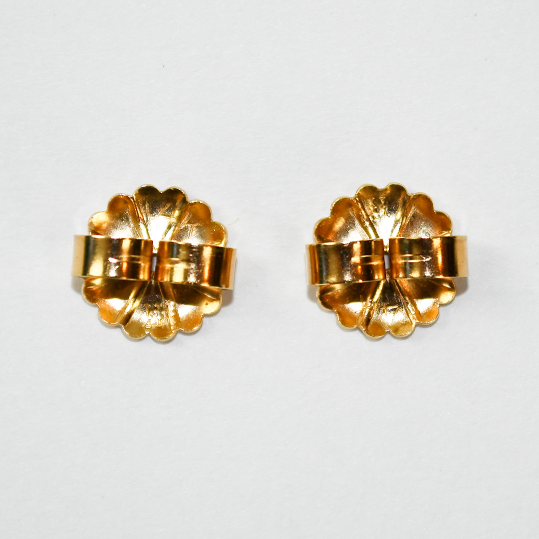 14K Yellow Gold Sapphire and Diamond Jewelry Set - Image 15