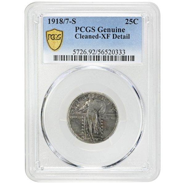 1918/7-S 25C Standing Liberty Quarter PCGS Genuine