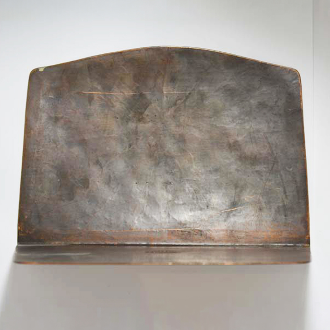 Antique Fred Brosi Arts & Crafts Hammered Copper Desk Set of (7) Very Rare - Image 7