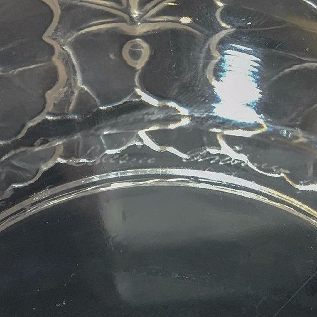 Lalique France Crystal Ashtray in Honfleur - Tangible Investments