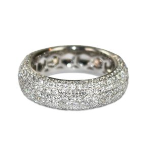 Diamond Pave Band Ring