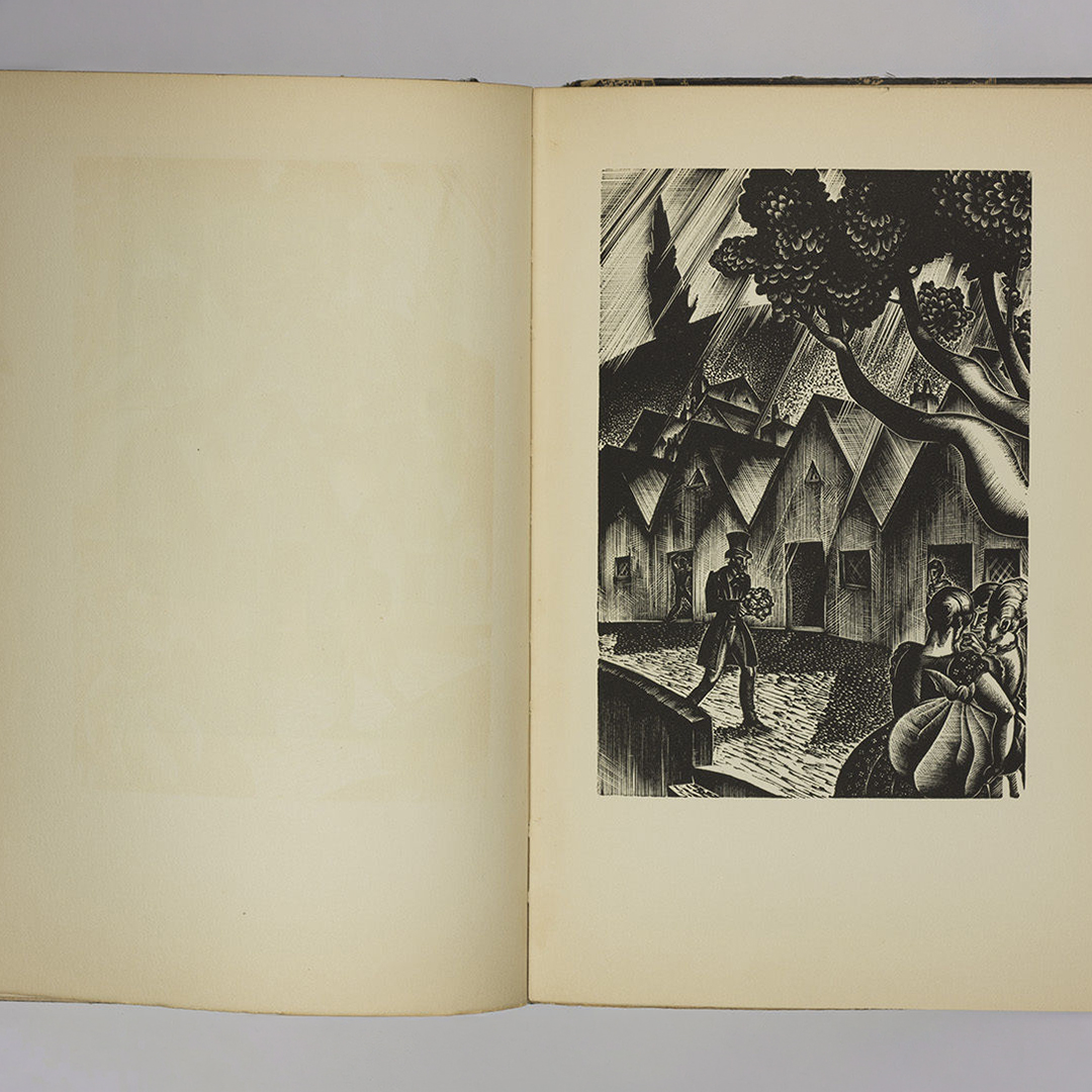 Madman's Drum, A wordless novel done in Woodcuts Signed by Lynd Ward, Original Copy 1st Edition - Image 3
