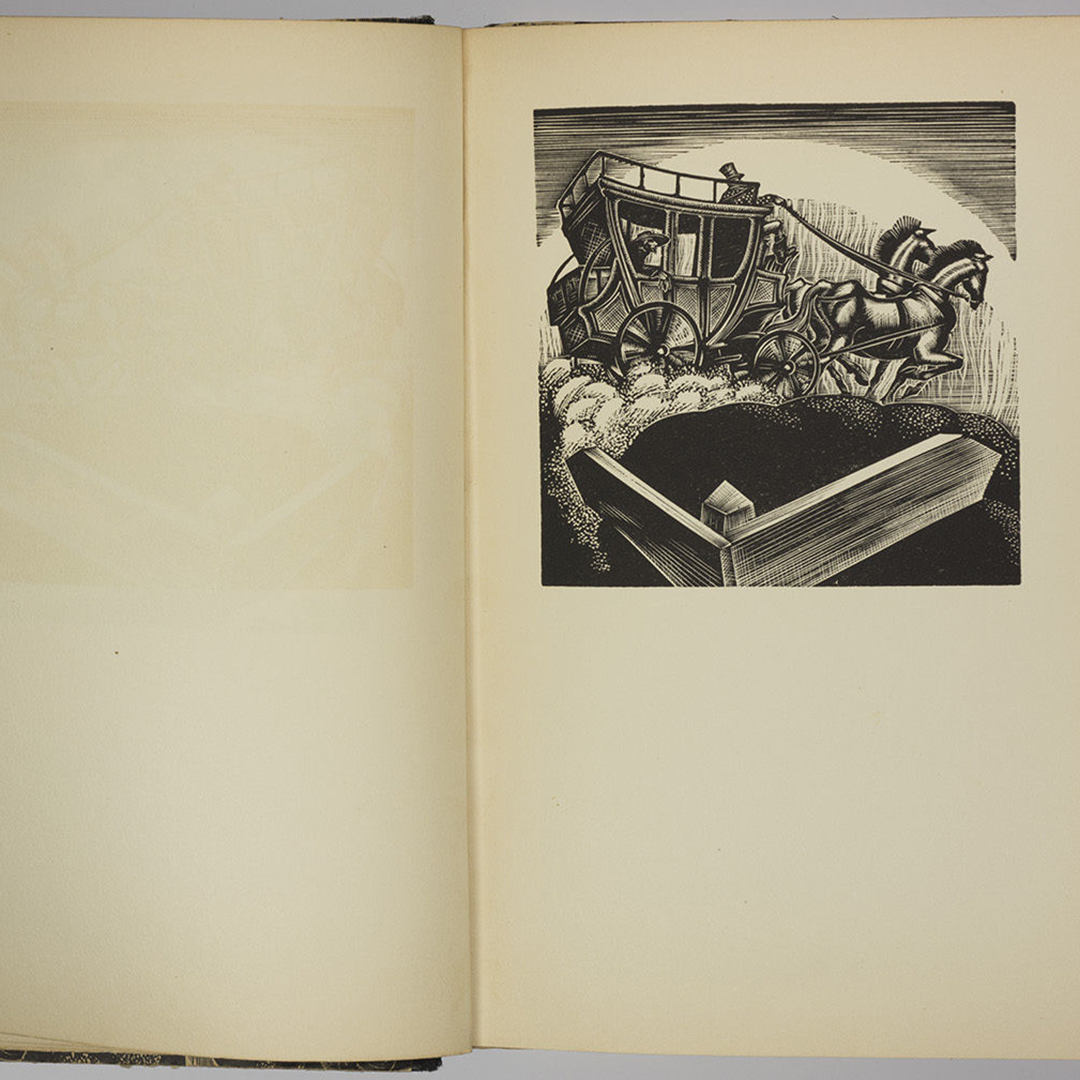 Madman's Drum, A wordless novel done in Woodcuts Signed by Lynd Ward, Original Copy 1st Edition - Image 4