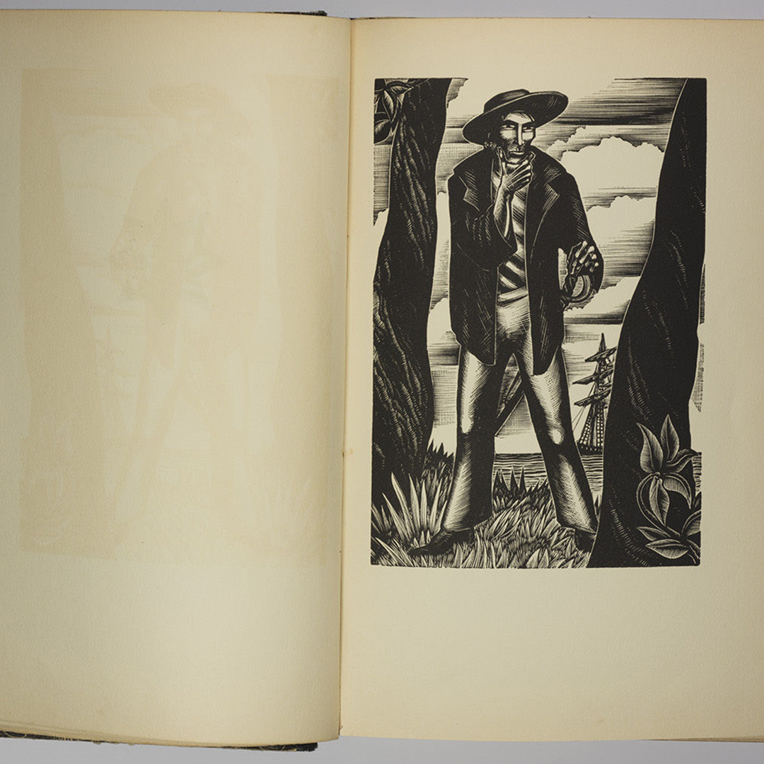 Madman's Drum, A wordless novel done in Woodcuts Signed by Lynd Ward, Original Copy 1st Edition - Image 5
