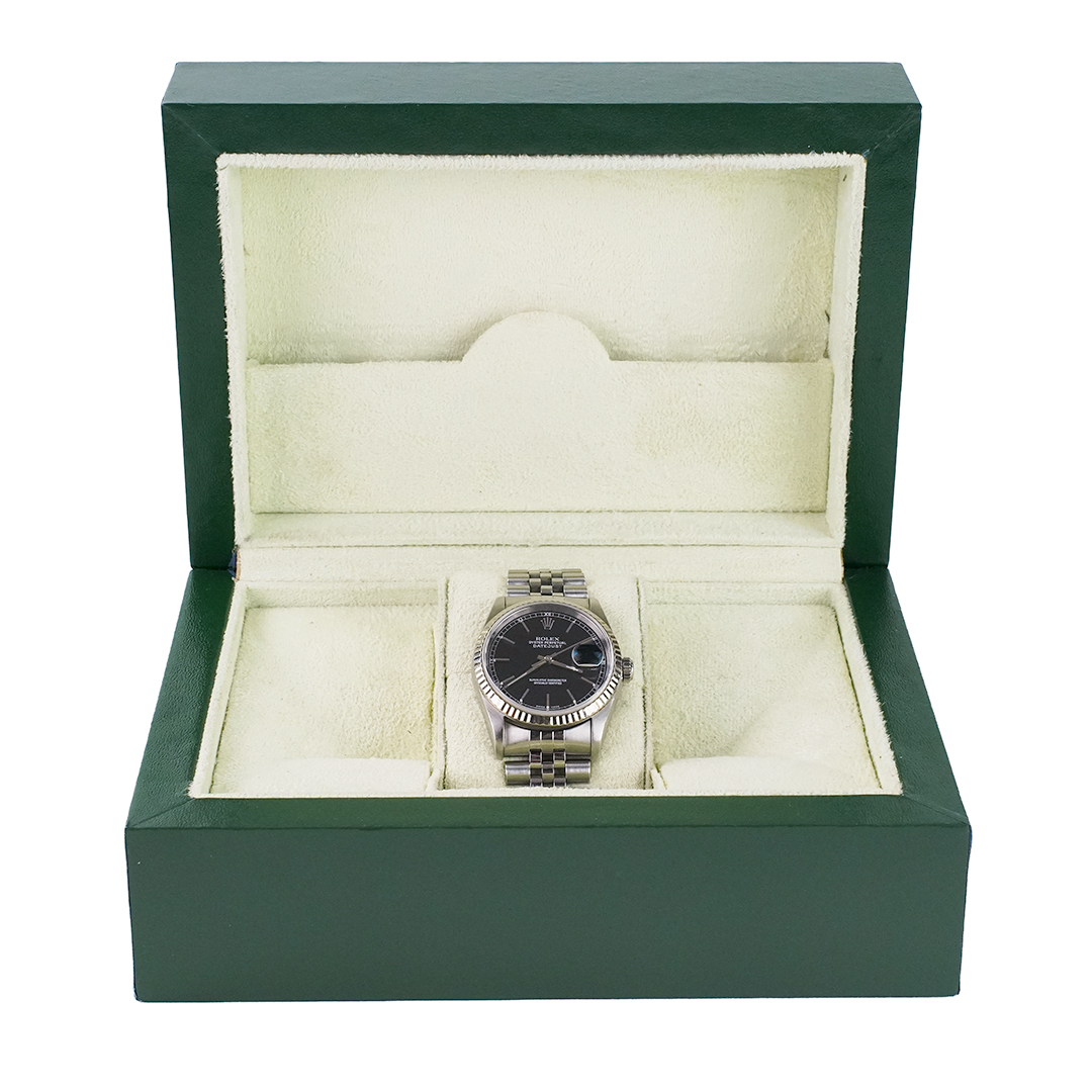 Rolex Datejust Stainless Steel & 18K White Gold 36mm Watch