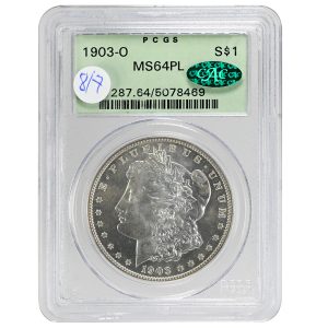 1903-O $1 Morgan Dollar Rare Coin PCGS MS64PL CAC