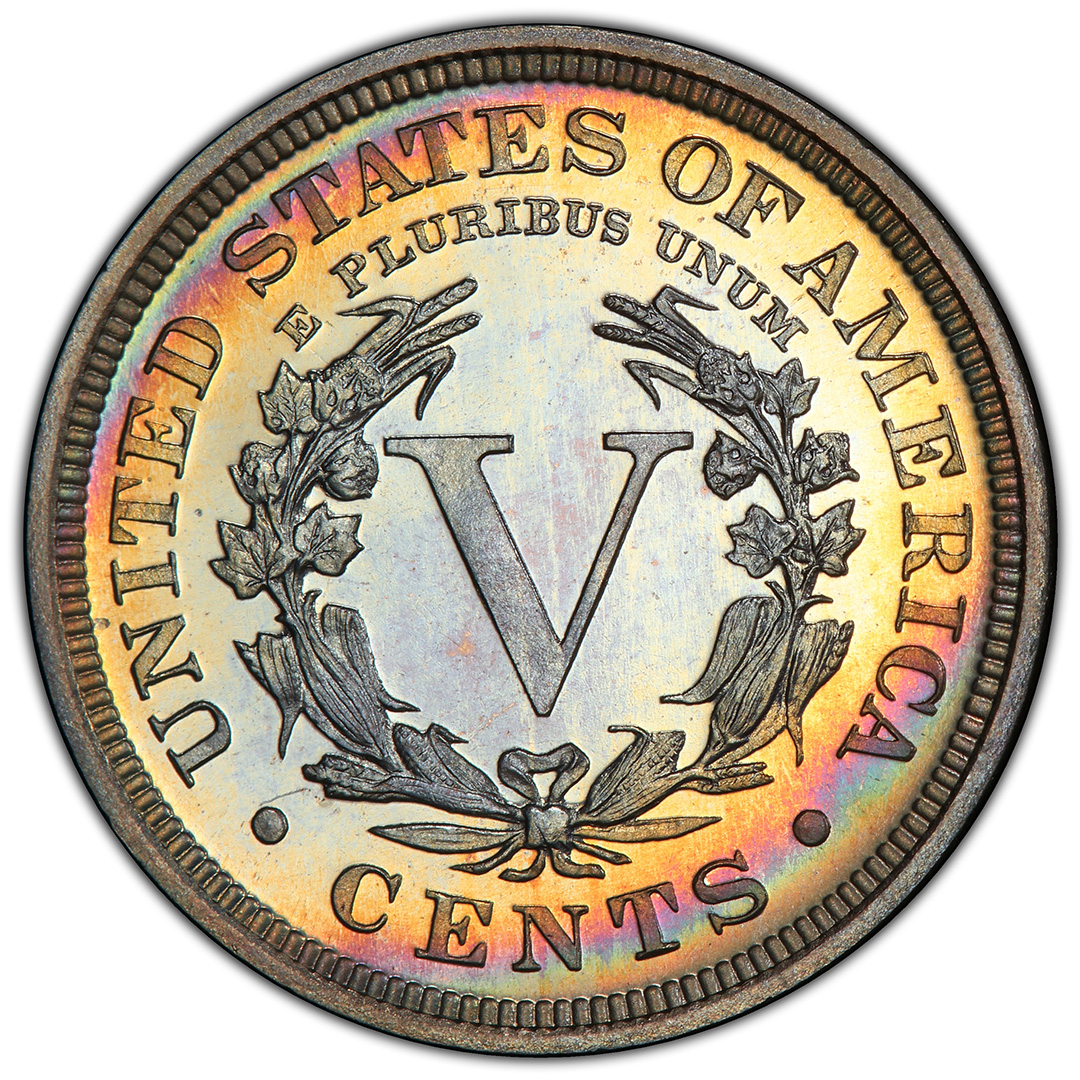 1905 5C Liberty Nickel Rare Coin PCGS PR68 CAC