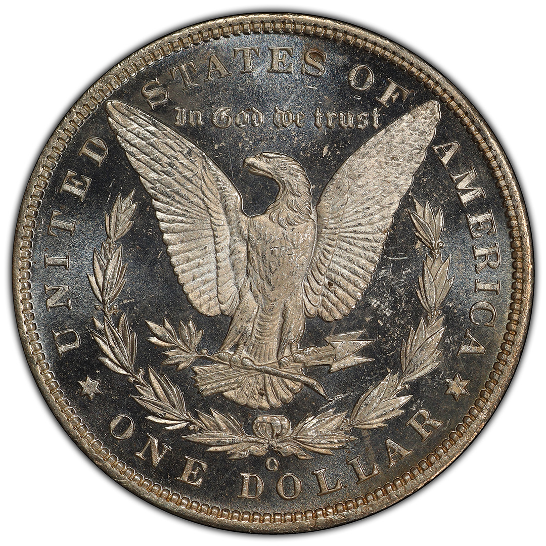 1890-O $1 Morgan Dollar Rare Coin PCGS MS64DMPL