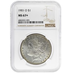 1901-O $1 Morgan Dollar Rare Coin  NGC MS67+ POP 5/0
