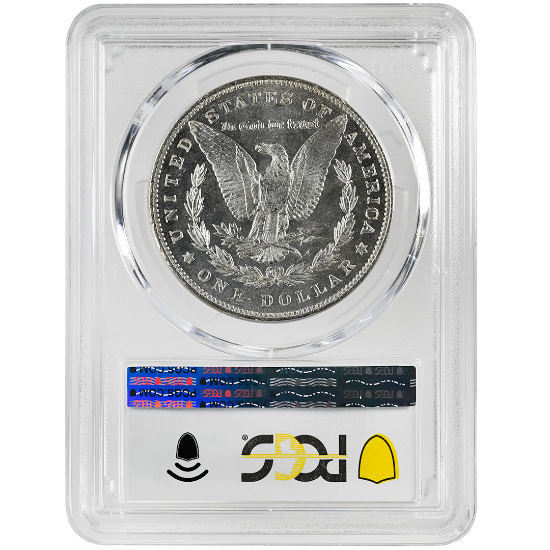 1887/6 $1 Morgan Dollar Rare Coin PCGS MS64+PL VAM 2 7/6