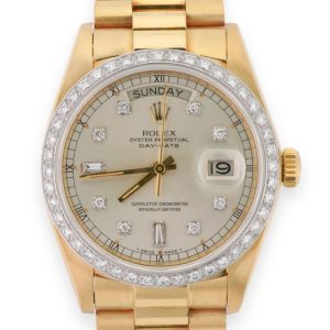 Rolex President Day-Date 18K Yellow Gold 36mm Watch