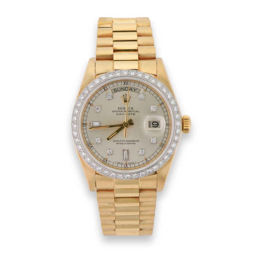 Rolex President Day-Date 18K Yellow Gold 36mm Watch