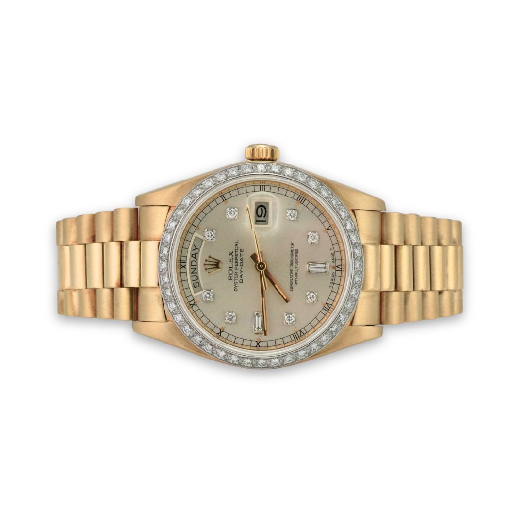 Rolex President Day-Date 18K Yellow Gold 36mm Watch