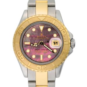 Rolex Yachtmaster Two-Tone Steel & Gold MOP Dial 29mm Ladies Watch 169623