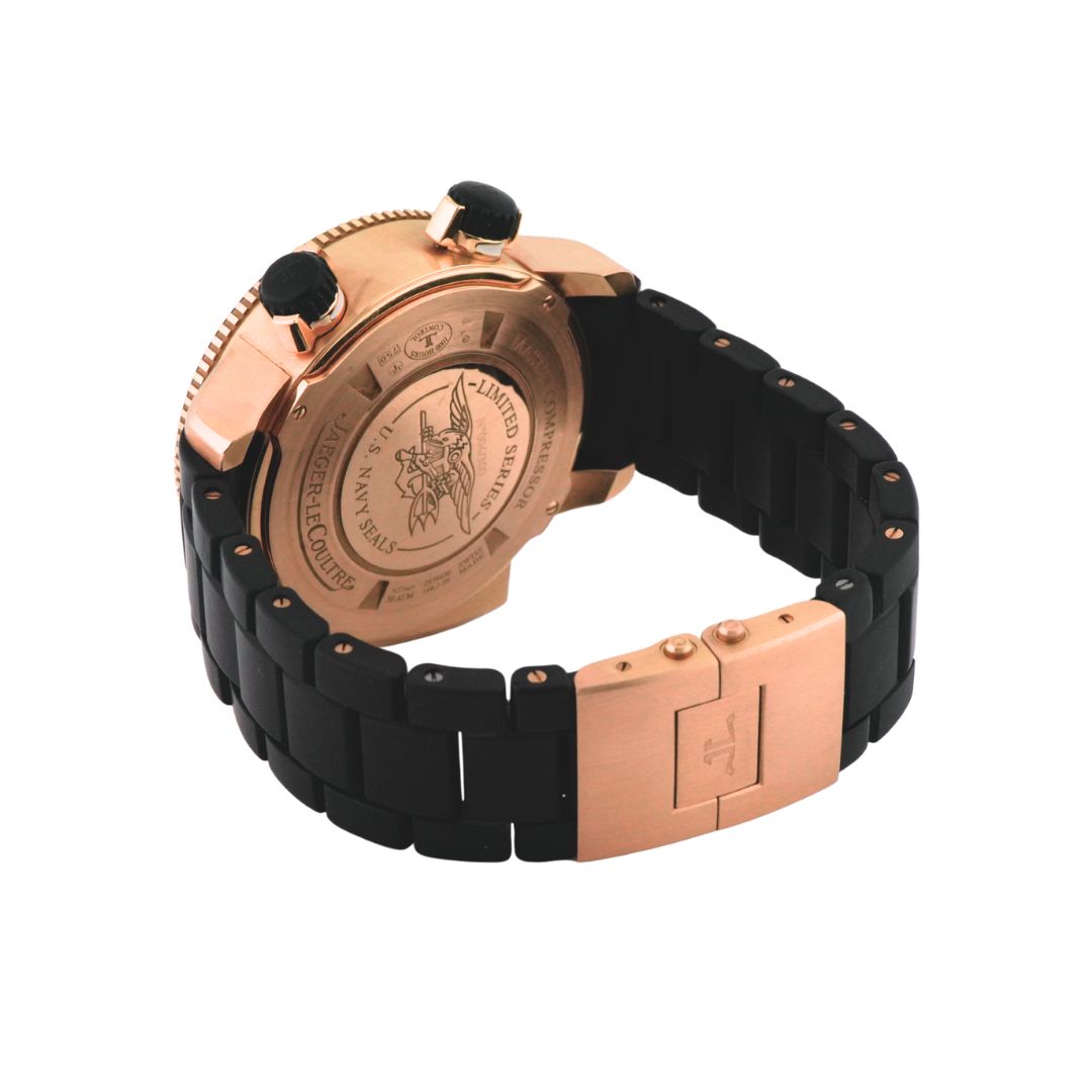 Jaeger-LeCoultre Master Compressor Diving Pro 18K Rose Gold Navy SEALS Q1852670. - Image 6