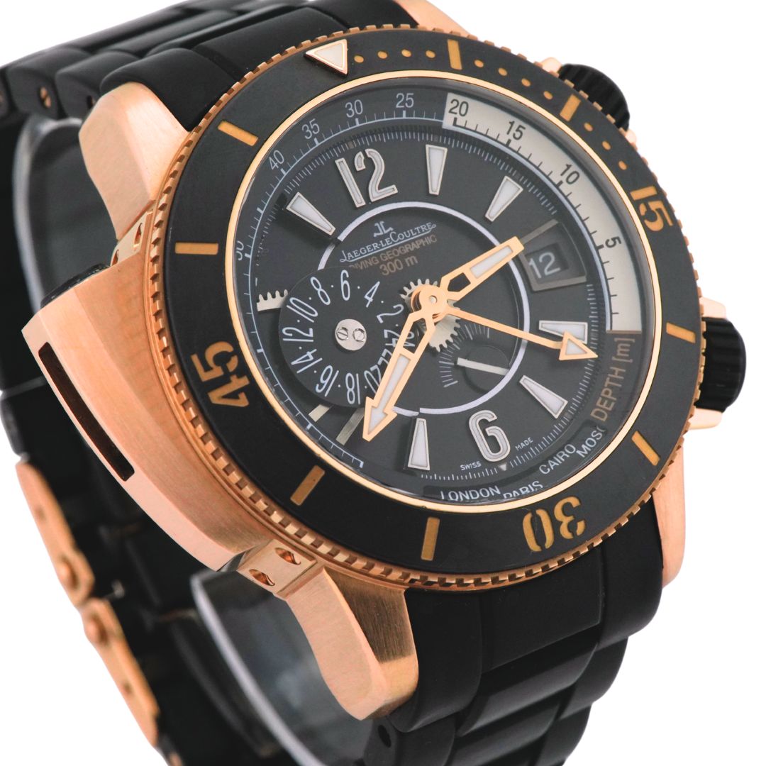 Jaeger-LeCoultre Master Compressor Diving Pro 18K Rose Gold Navy SEALS Q1852670. - Image 5