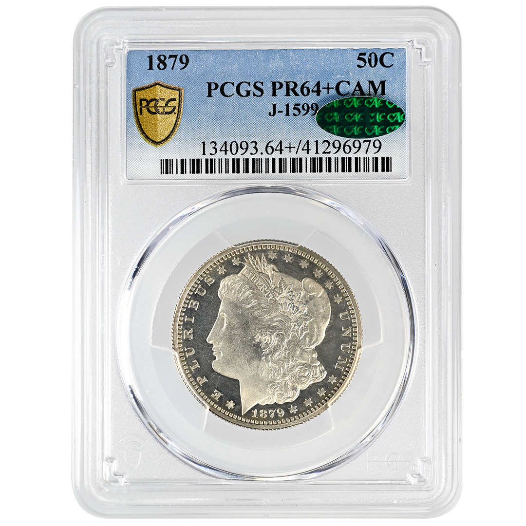 1879 50C Half Dollar Pattern PCGS PR64+CAM CAC