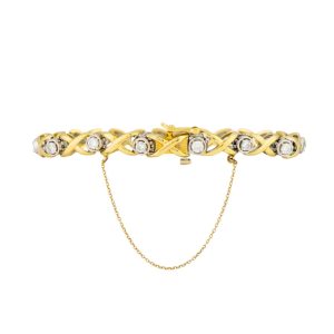 18K Yellow Gold Diamond Bracelet