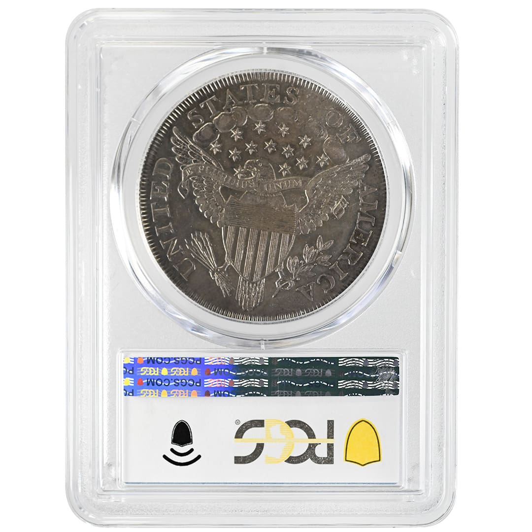 1800 $1 Draped Bust Dollar 10 Arrows PCGS AU55