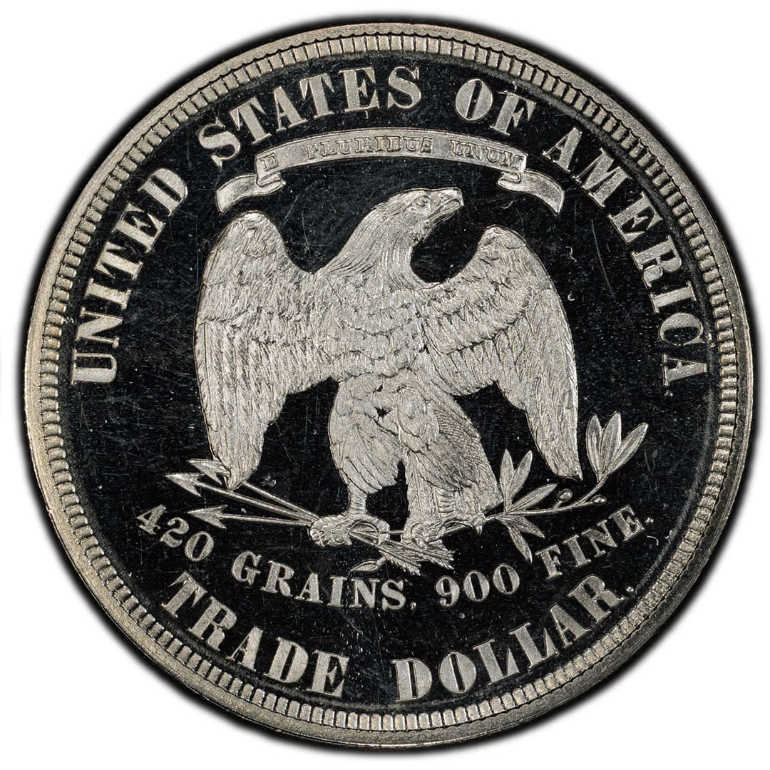 1880 T$1 Trade Dollar PCGS PR67DCAM - Tangible Investments