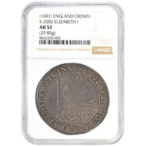 (1601-02) Crown Rare Coin NGC AU53 S-2582