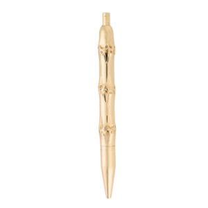 Tiffany & Co Vintage 14K Yellow Gold Bamboo Ballpoint Pen