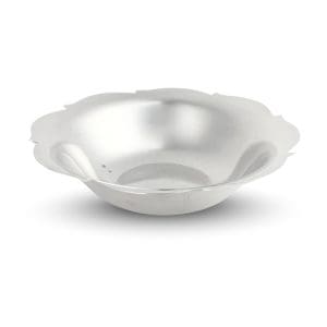 Tiffany & Co Vintage Sterling Silver Scalloped Bowl