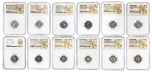 12 Coin Twelve Caesars Set
