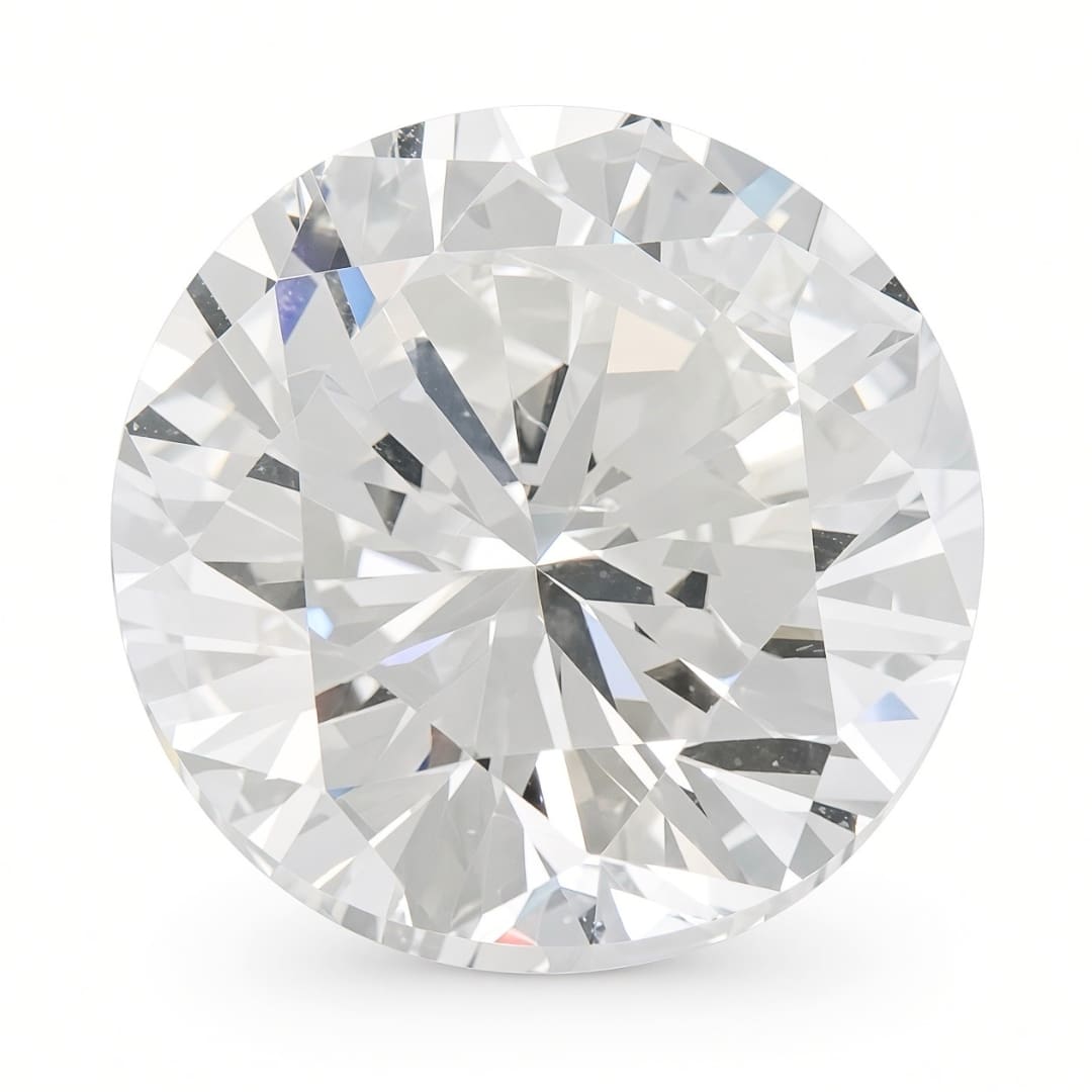 GIA Certified 1.03 Carat Round Brilliant Diamond I Color I1 Eye Clean