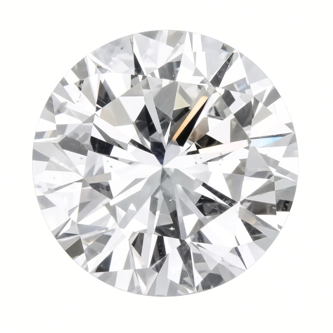 GIA Certified 2.09 Carat Round Brilliant Diamond G Color SI1