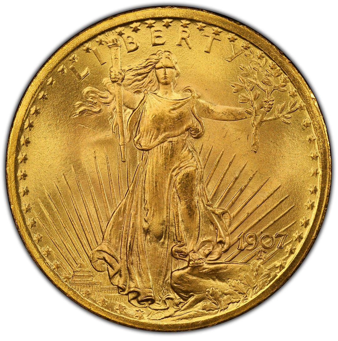 1907 Saint-Gaudens double eagle
