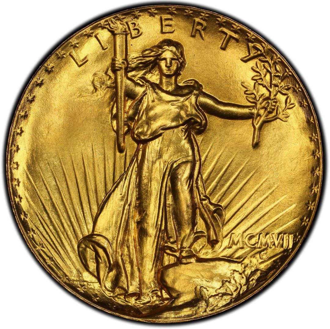 1907 Saint-Gaudens double eagle