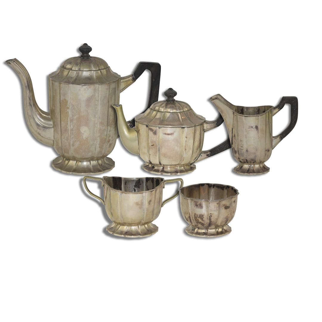 その他 Pure silver set. 20th century vintage Circa 1920 - 1930 Sterling Silver Tea Set - 57.25 ozt